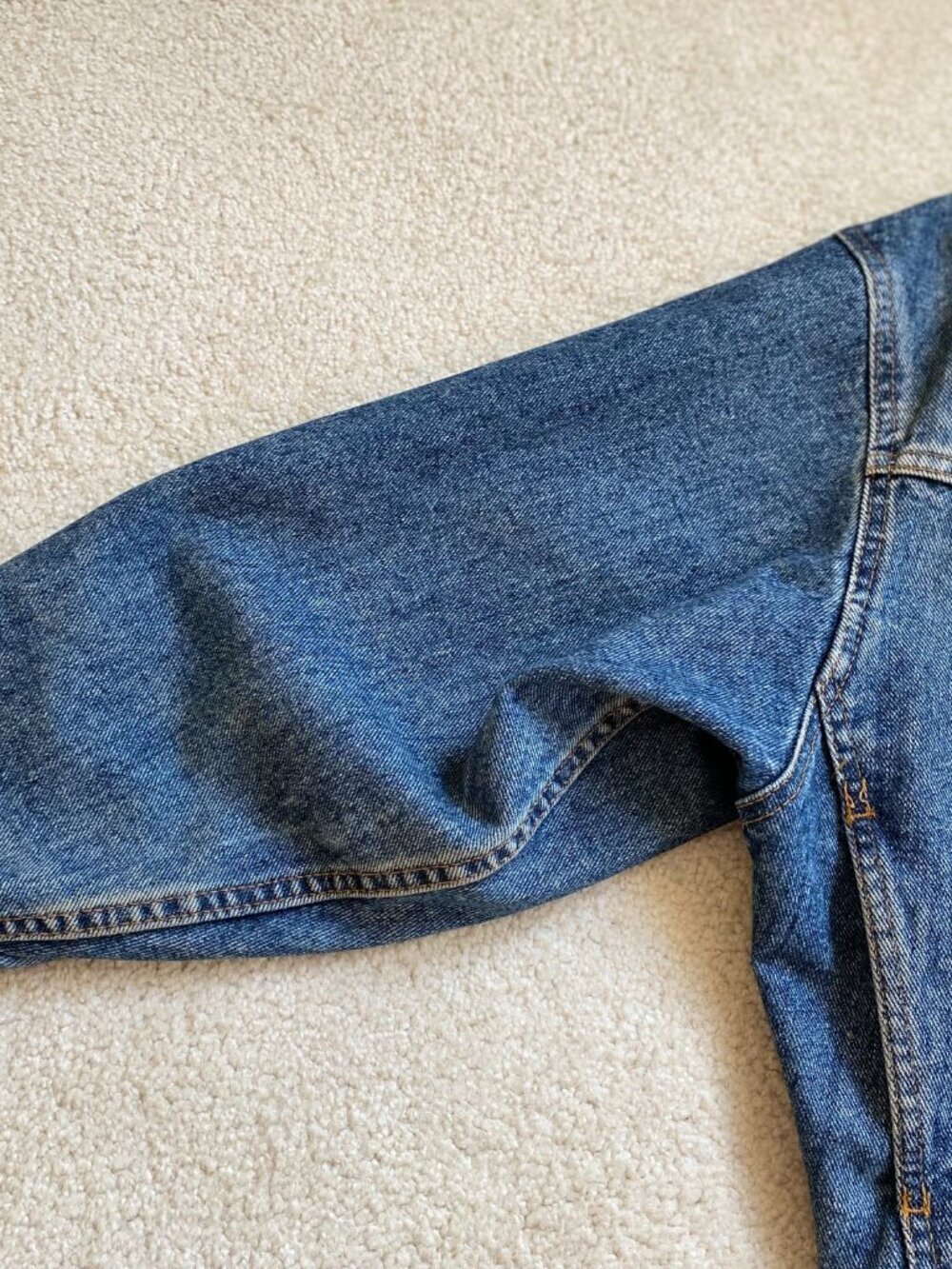 Vintage Levi's 90s denim Jean 70598 Jacket Size Small - Picture 4 of 13